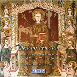 Copertina Album Gloriosus Franciscus di Anonima Frottolisti