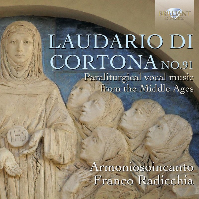 Copertina Album Laudario di Cortona, direttore Franco Radicchia, di Anonima Frottolisti