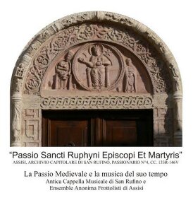 Copertina Album Passio Sancti Ruphyini Episcopi et Martyris di Anonima Frottolisti